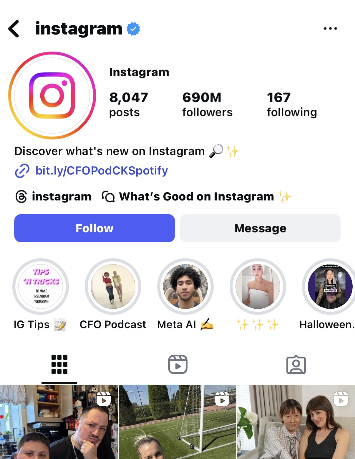 Open Instagram Profile